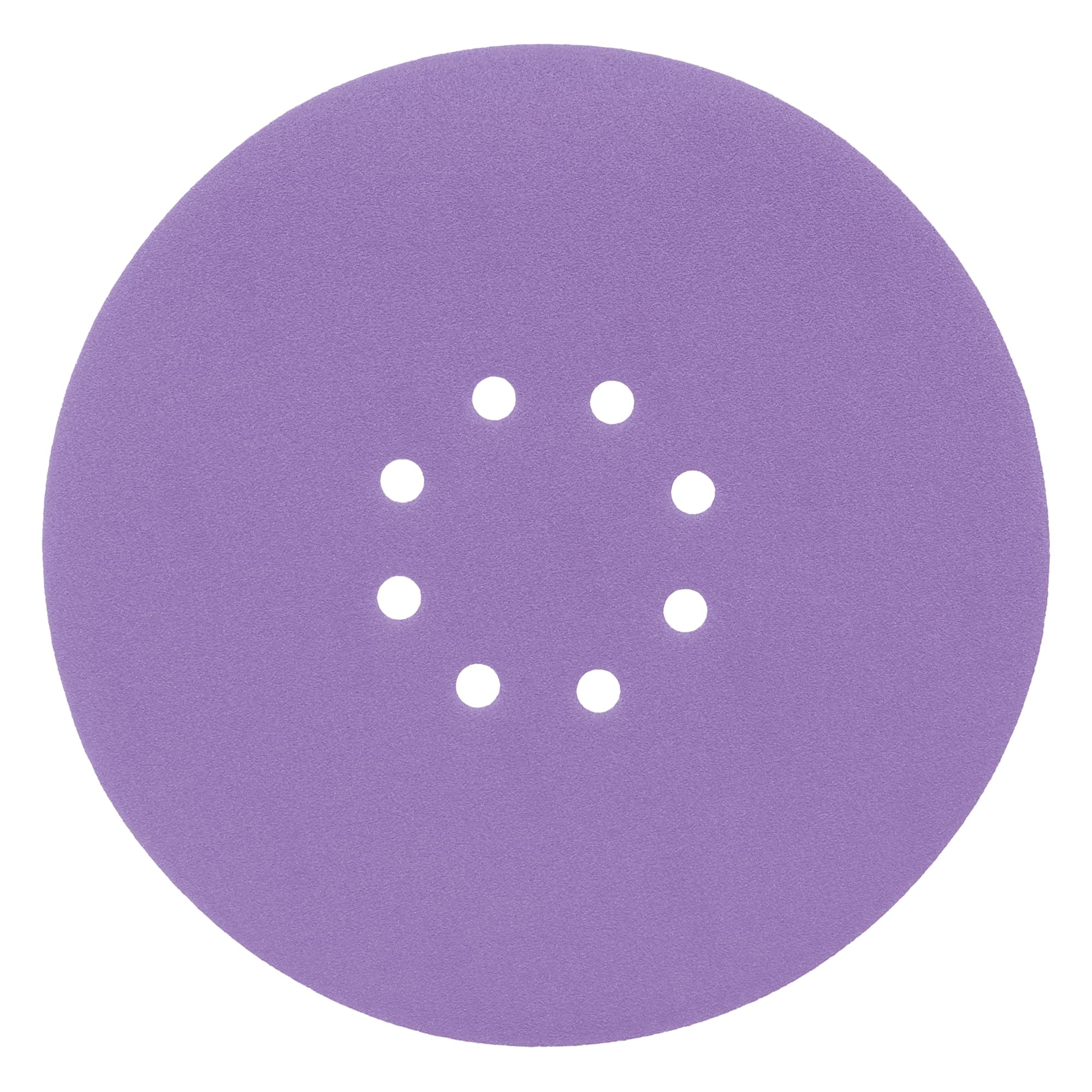 Trend Aluminium Oxide 225mm Random Orbit 120 Grit Abrasive Sanding Disc, AB/225/120A, Pack of 10