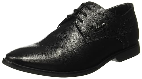 hush puppies black derby formal shoes