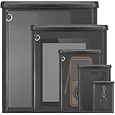 5 Pack Faraday Bags for Laptops & Tablet & Radio & Phones & Car Keys, Faraday Cage, Faraday Key Fob Protector, Waterproof & Fireproof RFID Bag, EMP Bags for Electronics