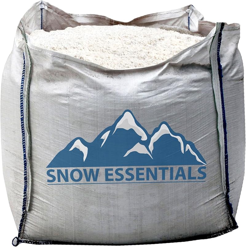Laeto White Rock Salt 25kg De-Icing Ice Melt for Paths Drives & Snow