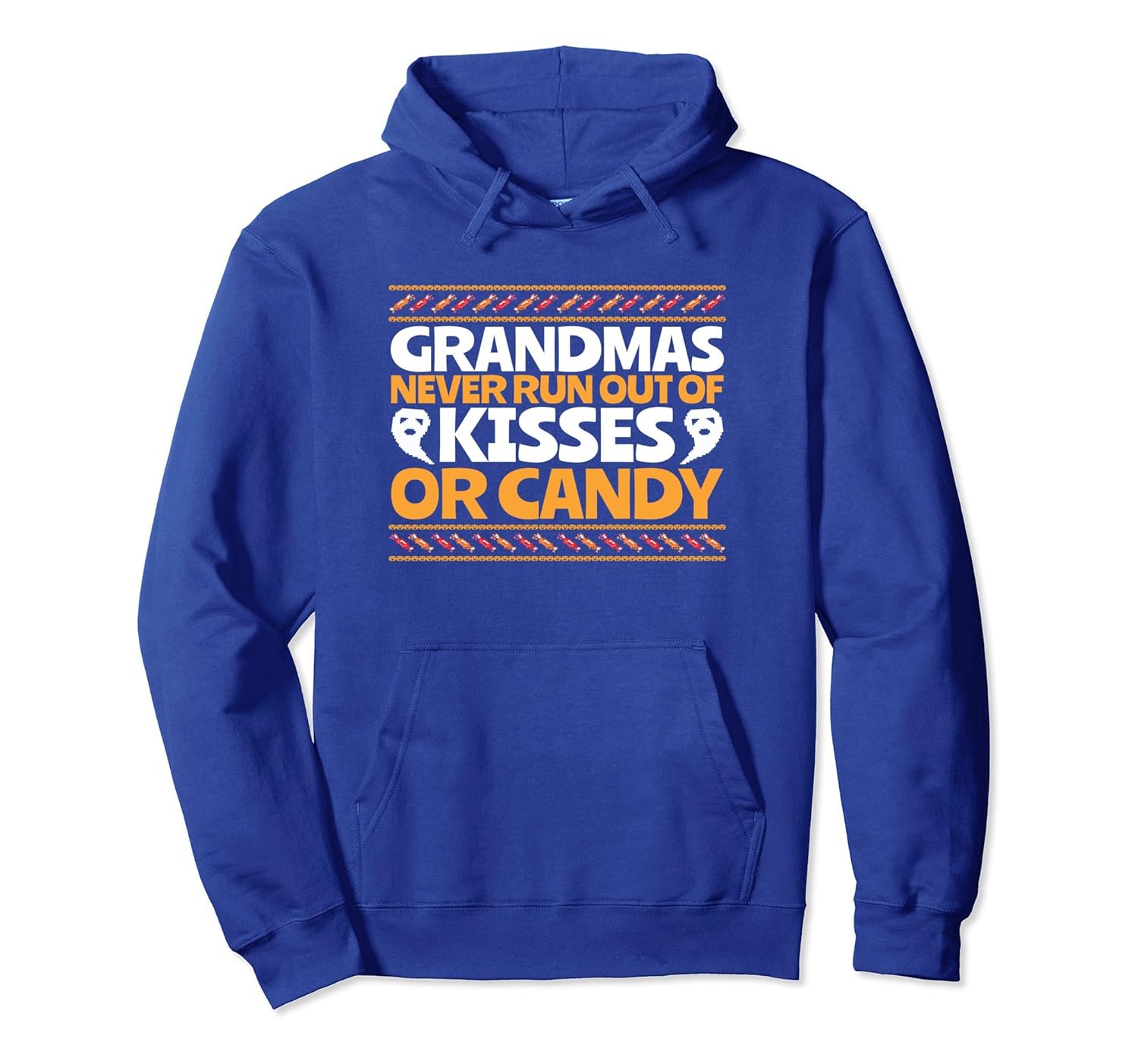 Grandma Kisses & Candy Sweet Nana Halloween Hoodie-ANZ