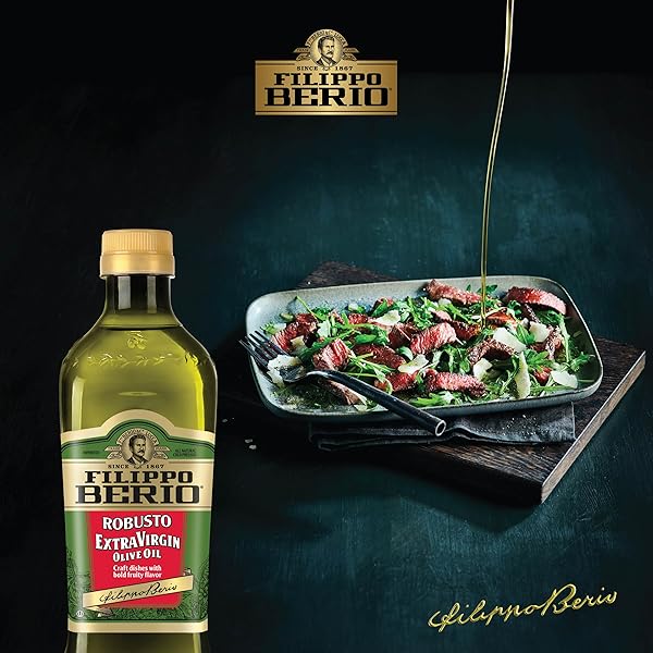 FILIPPO BERIO EXTRA VIRGIN OLIVE OIL, ROBUSTO, 25.3 OUNCE RPET BOTTLE