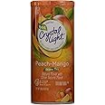Crystal Light Natural Green Tea Peach Mango Drink Mix (30 Pitcher Packets, 6 Canisters of 5)