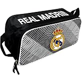 Real Madrid Shoe Bag, Soccer Cleats Storage Bag, Licensed Real Madrid Shoe Carrying Bag