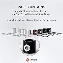 Fireball Dragon Precision Aluminum Spacers and