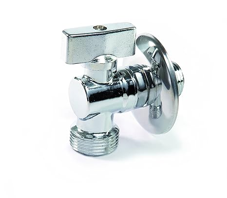 'amicoidraulico 083015 Wasserhahn Waschmaschine, grau chrom, Durchmesser Gewinde 1/2 'a Wand X 3/4 Sockel Lauflernhilfe