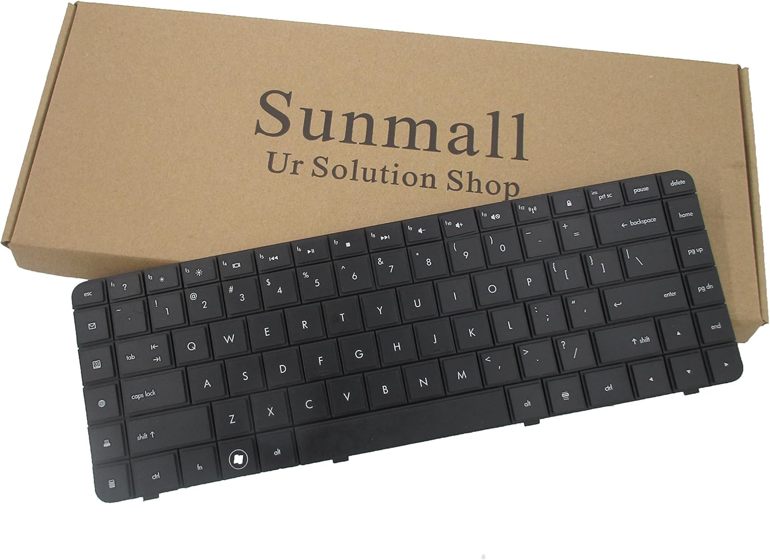 Sunmall Laptop Replacement Keyboard for HP Compaq Presario G56 G62 CQ56