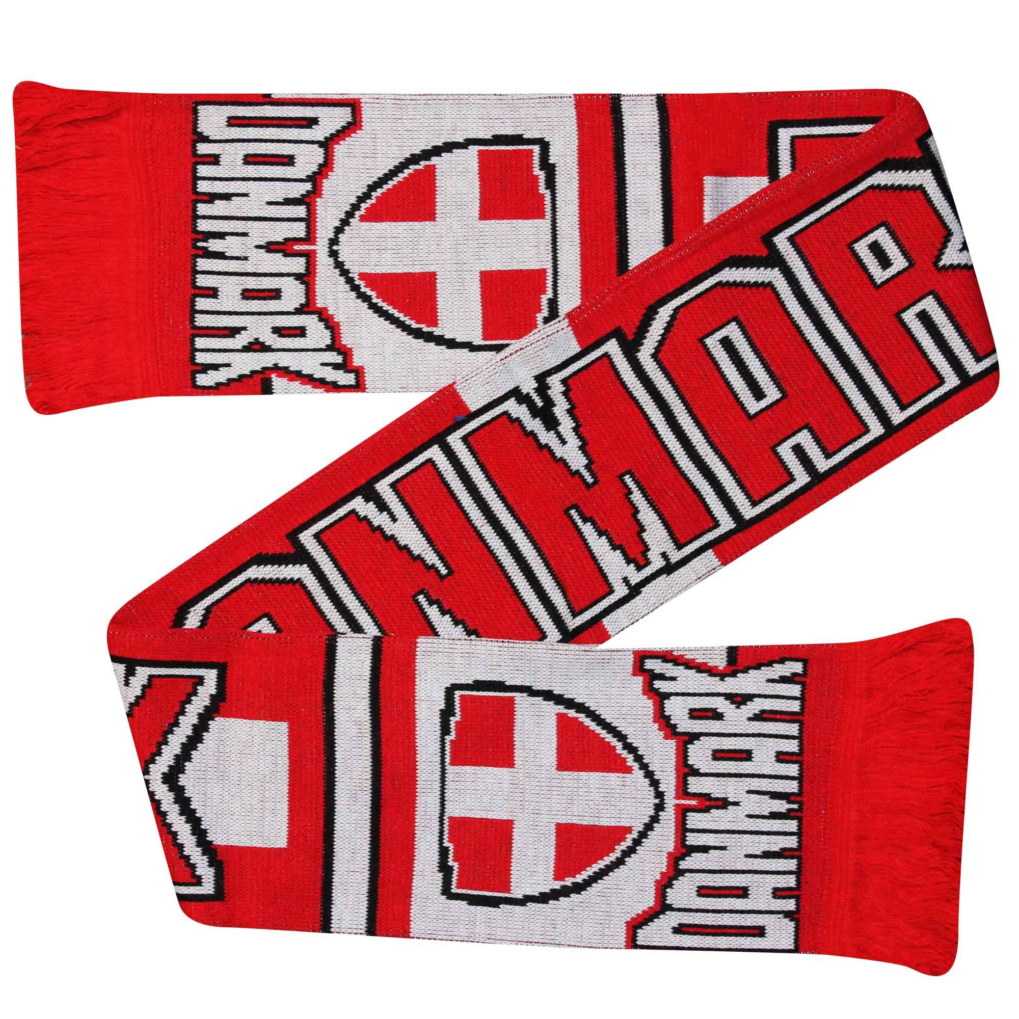 Denmark World Cup Football Fans Scarf (100% Acrylic)