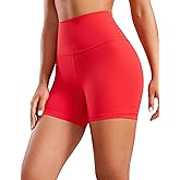 CRZ YOGA Butterluxe Biker Shorts 4'' - High Waisted Booty Workout Volleyball Yoga Womens Spandex