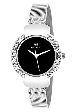 Altedo Analog Black Dial Women's Watch - Eternal Series