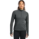 SPORT-TEK Women's Sport-Wick Stretch Quarter Zip Pullover