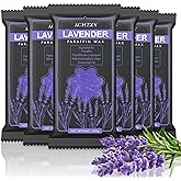 Achzzy Natural Paraffin Wax Refills, 6 Pack Paraffin Wax Blocks of Lavender Scent for Paraffin Bath, Paraffin Wax for Hand and Feet for Deep Hydration, Moisturizing and Nourish(Lavender)