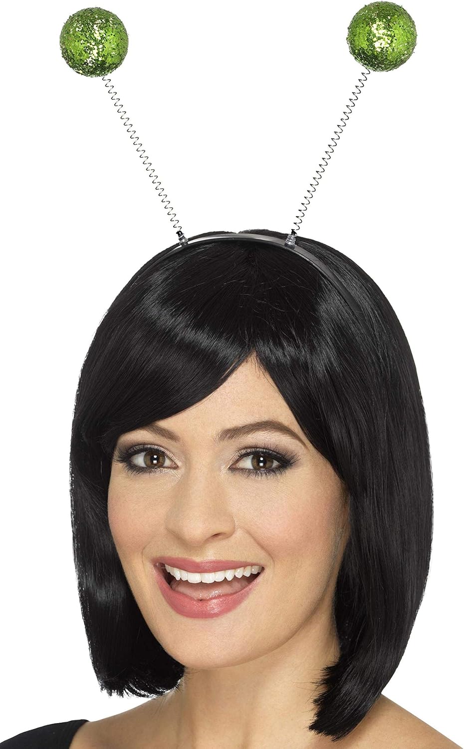 Smiffys Glitter Ball Boppers, Green , Party & Carnival Fancy Dress, Adult Dress Up Accessories