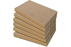 AGYM Cat Scratchers 6 Packs Refill Cat Scratching Pad Cardboard for Indoor Cats and Kitten, Large Size Cat Scratch Pad Board Easy for Cats to Scratch