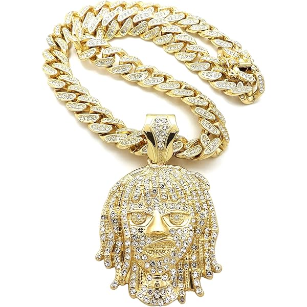 BLINGFACTORY Hip Hop Gold Plated NO Limit Forever Tank Pendant