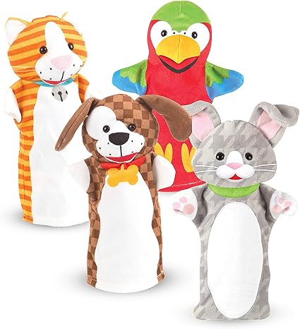 melissa and doug animal puppets
