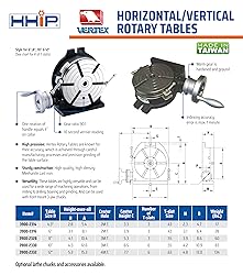 Vertex 3900-2314 Horizontal/Vertical Rotary