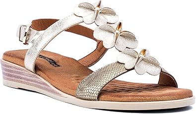 memory foam flat sandals