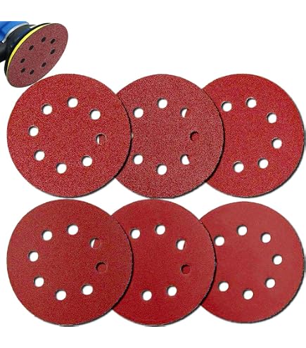 Makita Dischi Abrasivi Grana 80 (5 Pezzi) – Per Metallo E Legno – 115mm (4-1/2″) – Mod. 794107-a-5 - 5