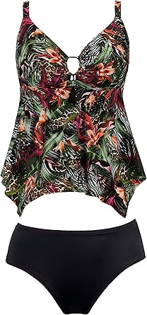 handkerchief hem tankini