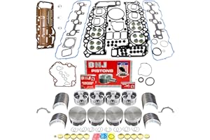 DNJ EK1100A Engine Rebuild Kit for 1999-2003 Dodge, Jeep Dakota, Durango, Grand Cherokee 4.7L V8 16V SOHC 287cid