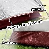 Forceatt 2 Person Camping Tent Waterproof Windproof Pest Proof Lightweight view 3
