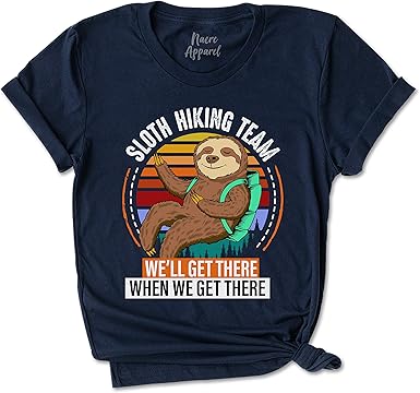 sloth hiking team amazon