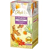 Olinda Turmeric Rooibos and Pepper Herbal Tea Caffeine Free Tea 28 Tea Bags Hot or Cold Brew