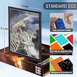 YMluky 600 Card Sleeves for Trading Cards - 6