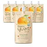 USDA Organic Yuzu Citron Juice 30 oz [ 6 Pouches