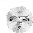 Freud 10 In. 80 Tooth Plexiglass and Plastic Cutting Saw Blade with 5/8 In. Arbor (LU94M010)