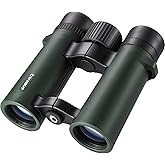 Barska Air View Compact Binoculars 10x34 – Waterproof Fogproof BAK-4 Prism, Fully Multi-Coated Optics, Open Bridge Design, Shockproof, Lightweight for Travel, Hiking & Outdoor Use