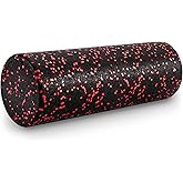ProsourceFit High Density Foam Rollers Long, Firm Full Body Athletic Massage Tool for Back Stretching, Yoga, Pilates, Post Workout Muscle Recuperation