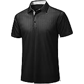 ZITY Mens Golf Polo Shirts Short Sleeve Quickly Dry Performance Collared Polo Tennis Casual Shirt for Men