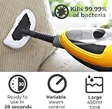 Neo 10 in 1 1500W Hot Steam Mop Cleaner Floor Carpet Window Washer Yellow view 6