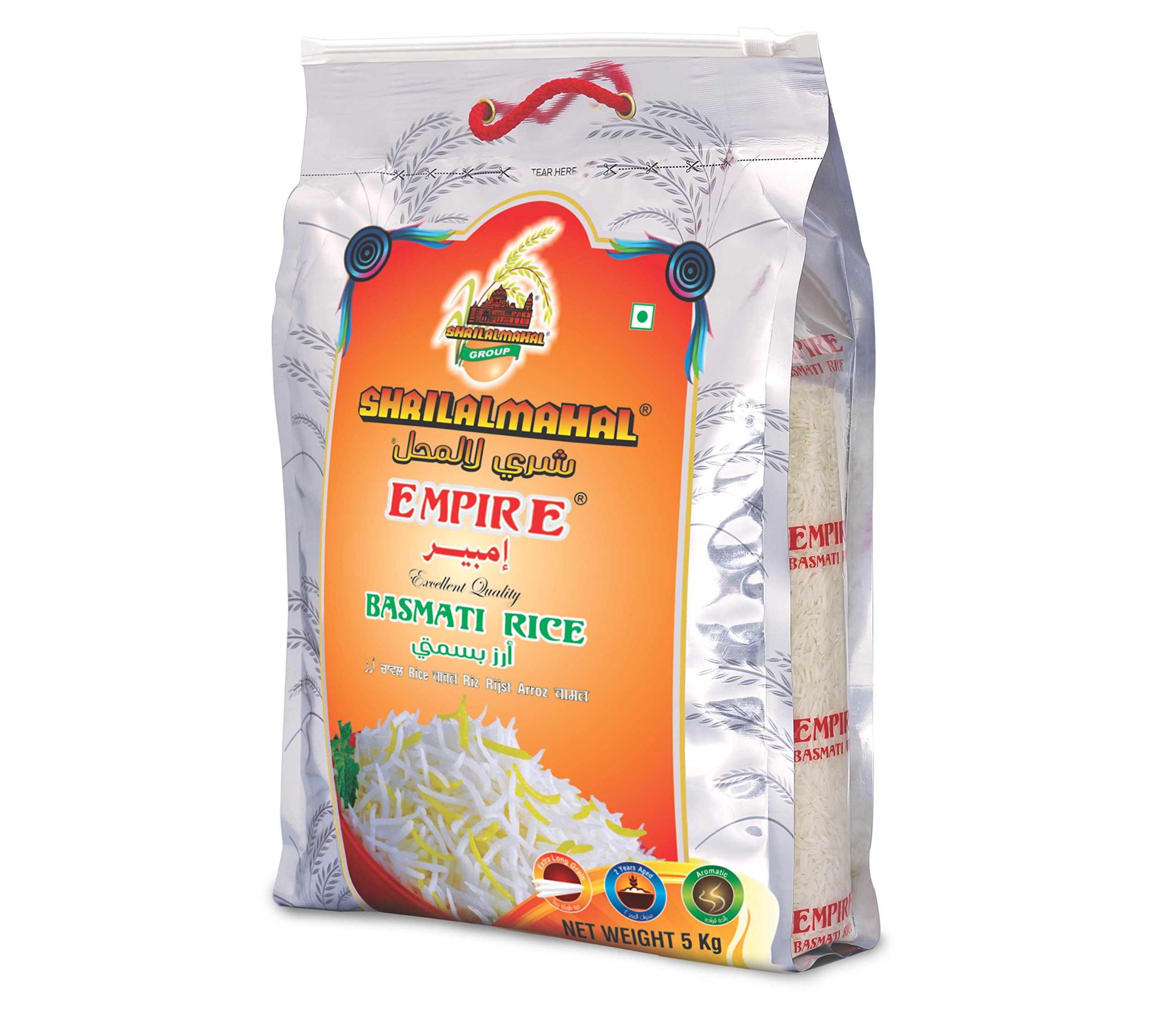 SHRILALMAHAL Empire Basmati Rice (Most Premium) (10Kg 2 x 5 Kg) Low