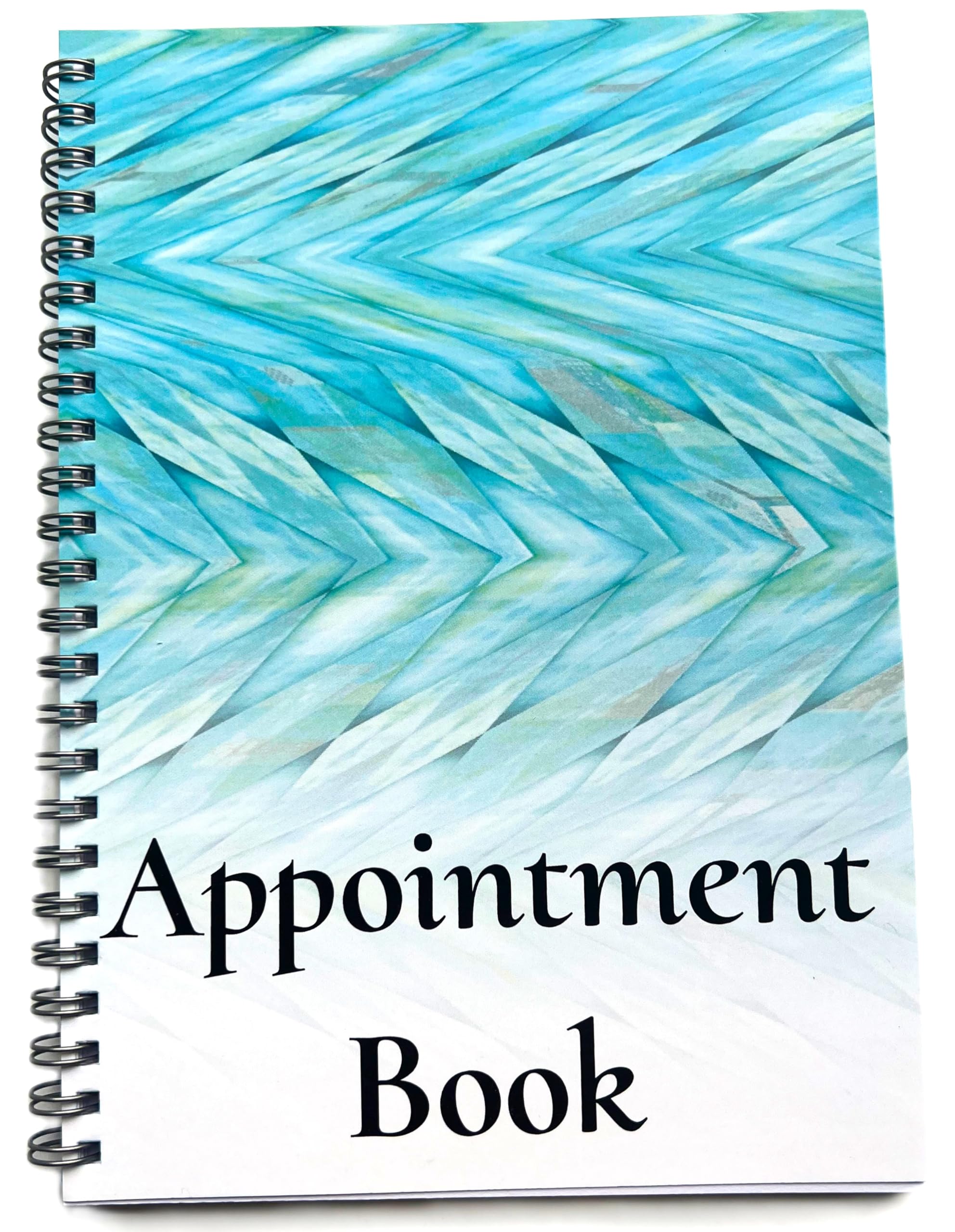 A5 Undated Appointment Book Diary Beauty Salon Therapists - 3 Columns - Hair, Nail, Massage Planner