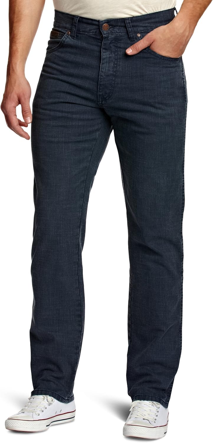 Wrangler Texas Stretch W12197114 Tapered Men's Jeans Amazon.co.uk