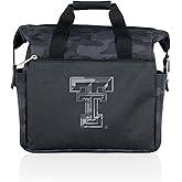 Picnic TIME NCAA Texas Tech Red Raiders On The Go Lunch Bag Cooler, Soft Cooler Lunch Box, Insulated Lunch Bag, (Black Camo)