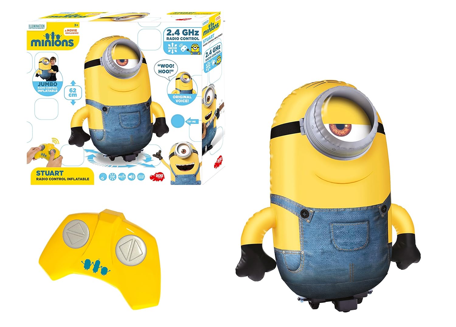 Dickie Toys 201126003 Control De Radio De Coche Minion