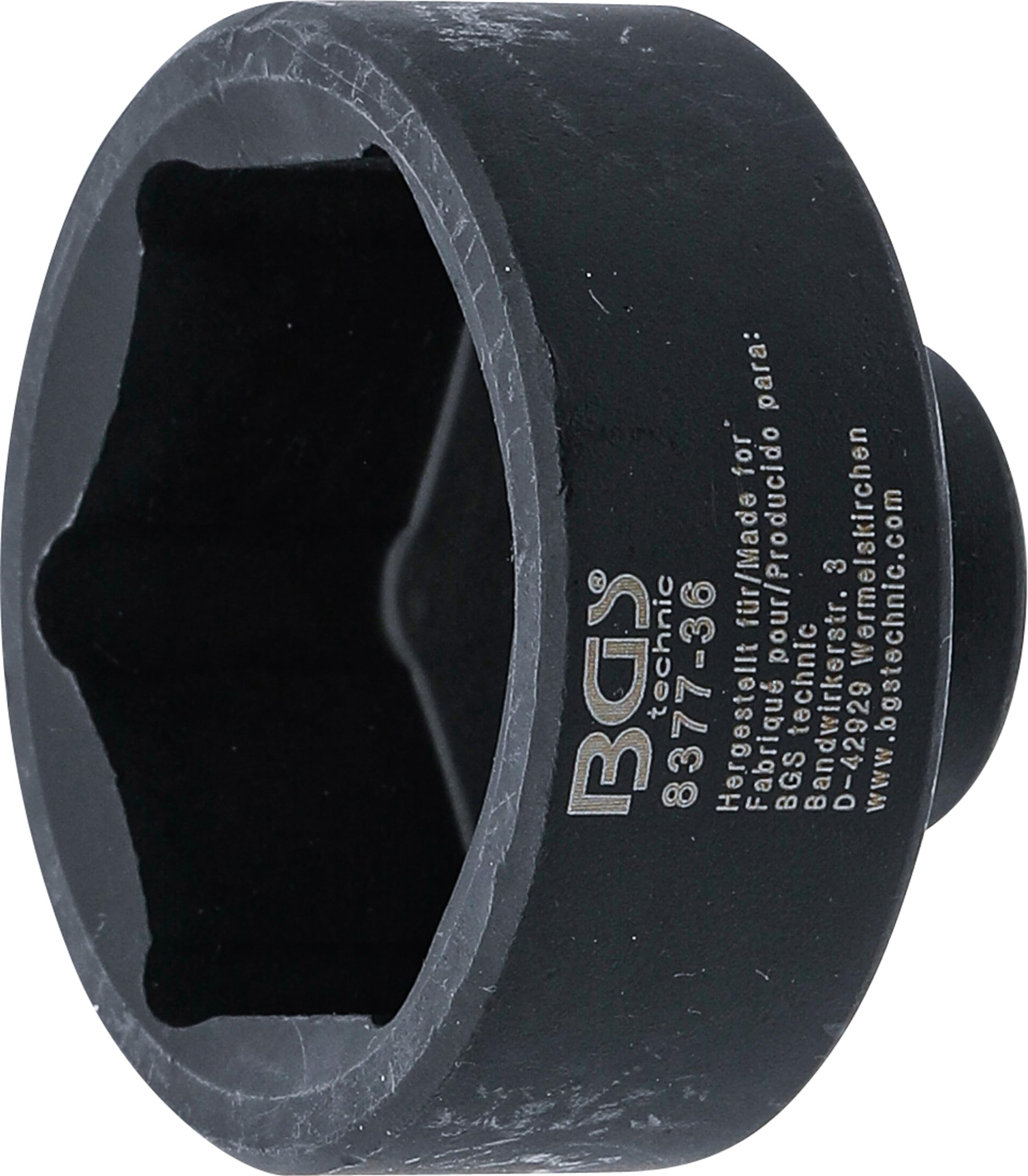 BGS 8377-36 | Oil Filter Wrench | 6-point | Ø 36 mm