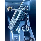 Soporte de portavasos para Uniden SDS100 BCD436HP con placa frontal de bloqueo