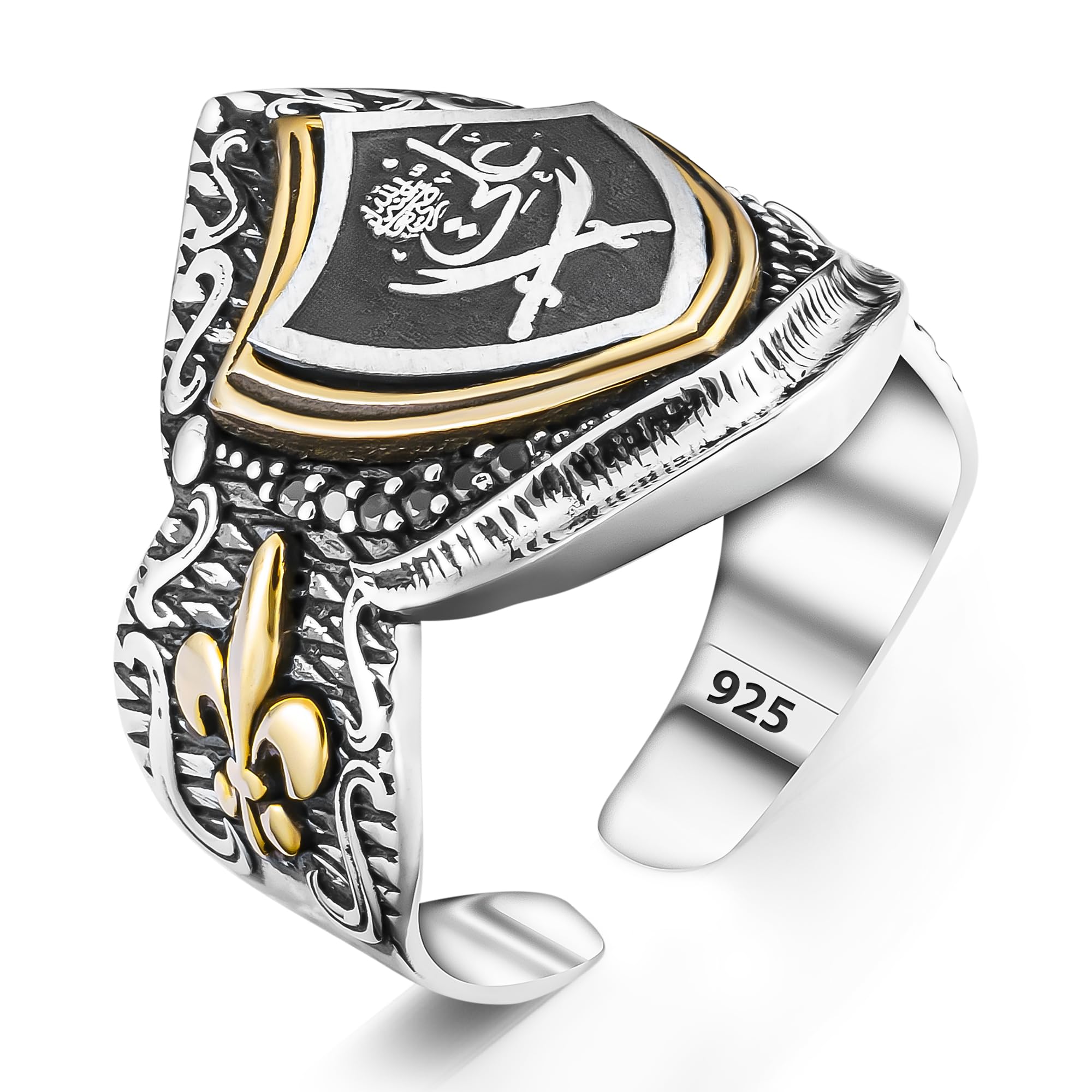 Takilingo Adjustable Zulfiqar Of Imam Ali 925K Sterling Silver