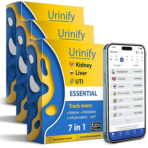 Mobile App Urine Test Strips -Trusted at Home Kidney and Liver Test Kit ...