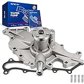 KAX AW4094 Engine Water Pump with Gasket for Ford Taurus 1995-2005 3.0L V6 | for Ford Taurus 2006-2007, Mercury Sable 1995-2005 3.0L, Ford Windstar 1995-2000 3.0L, Replaces 1251820, 43063, 1F1Z8501AA