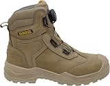 DEWALT Richardson BOA Steel Toe Work Boot Nubuck Wide UK9 Stone view 4