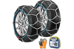AutoChoice Snow Tire Chains for Light Truck SUV Pickup Trucks, Set of 2（SC-RV265）