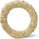 FloraCraft Straw Wreath Form 14 Inch Natural