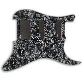 EMG SL20 Steve Lukather Prewired Guitar Pickguard Set, Black