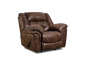 Amazon.com: Simmons Tapicería Wisconsin beautyrest Rocker ...